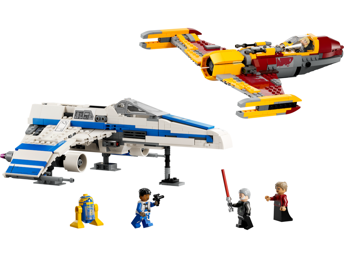 New Republic E-Wing vs. Shin Hati’s Starfighter LEGO set (#75364-1)