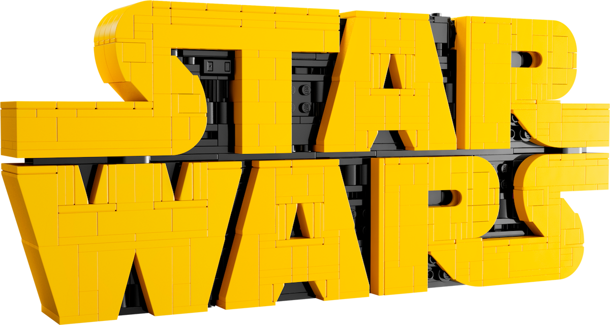 Brick-Built Star Wars Logo