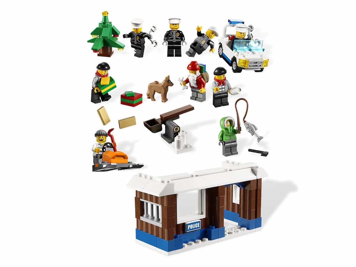 City Advent Calendar 2011 LEGO set (#7553-1, 2011)