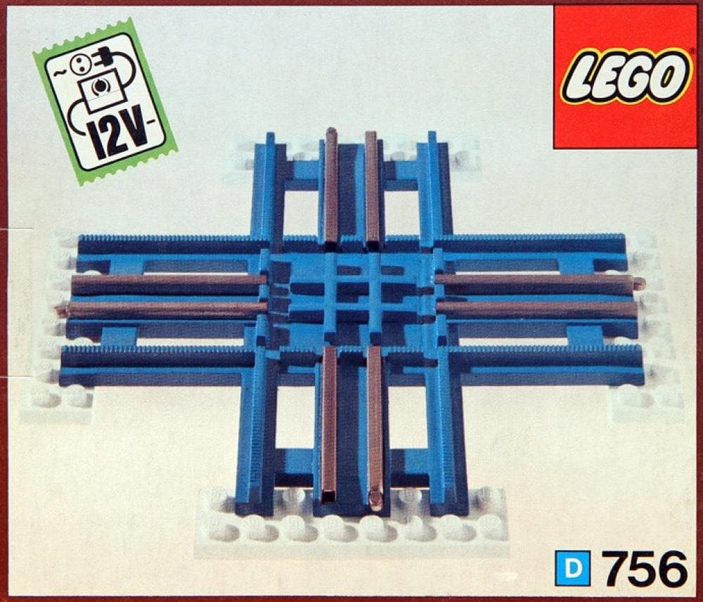Electric Crossing LEGO set (#756-1, 1974)