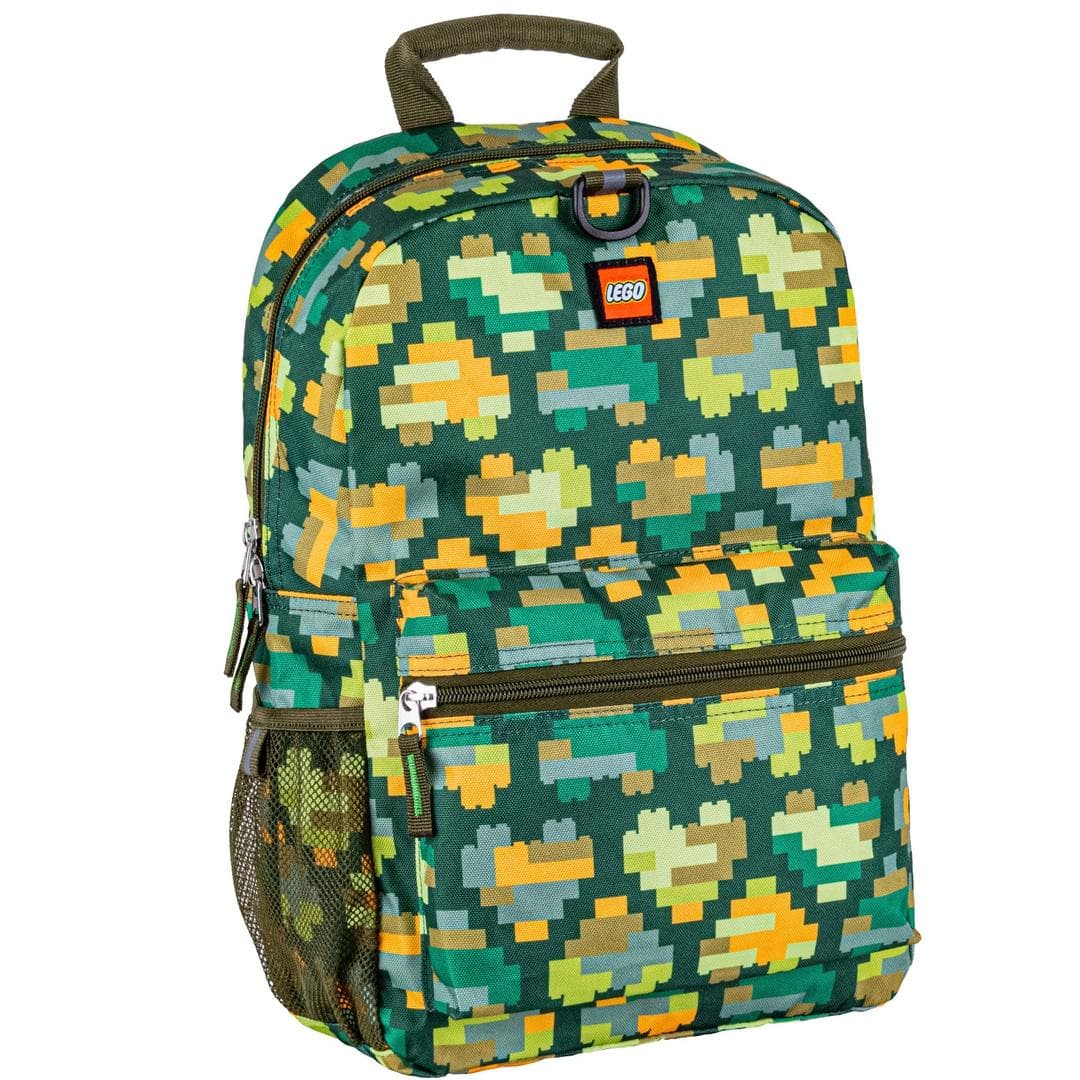 Camo Bricks Hearts Backpack