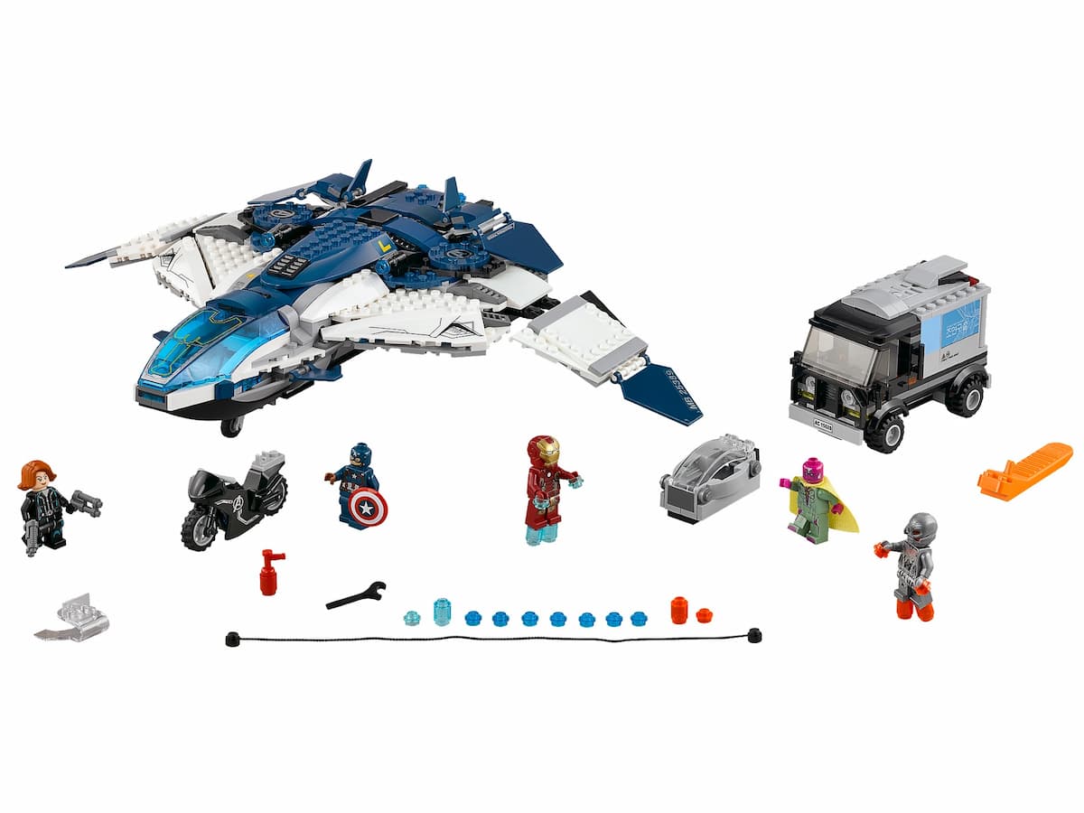 The Avengers Quinjet City Chase LEGO set (#76032-1)
