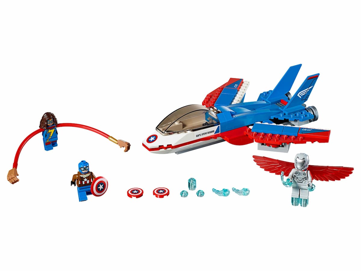Captain America Jet Pursuit