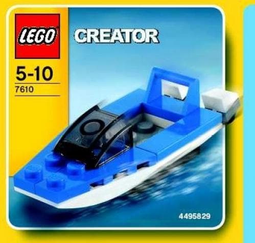 Speedboat LEGO set (#7610-1)