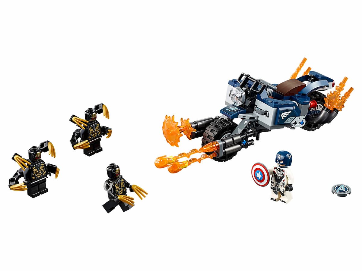 Captain America: Outriders Attack LEGO set (#76123-1)