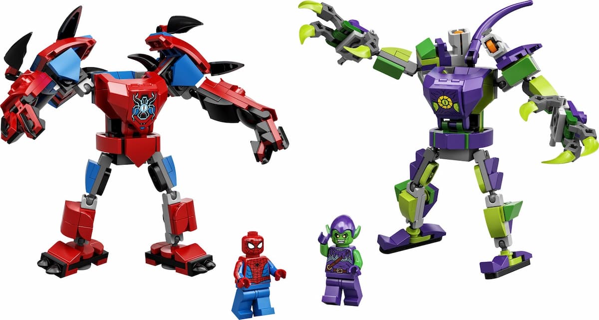 Spider-Man & Green Goblin Mech Battle LEGO set (#76219-1)