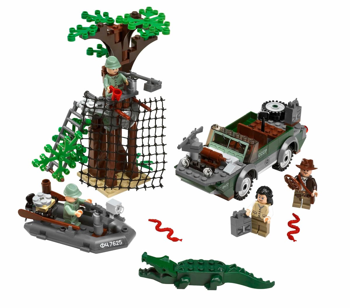 River Chase LEGO set (#7625-1, 2008)