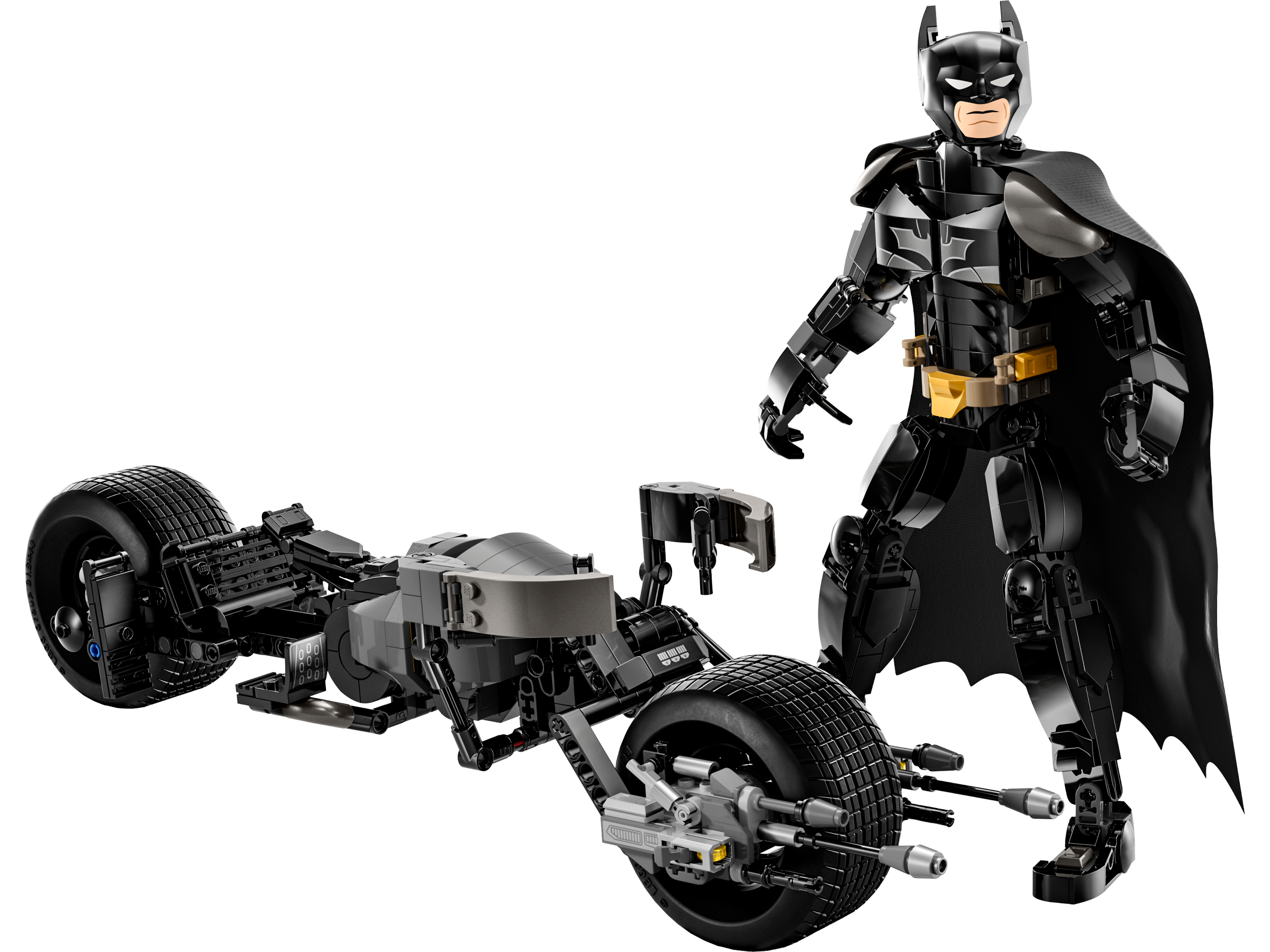 Batman Construction Figure and the Bat-Pod Bike LEGO set (#76273-1)