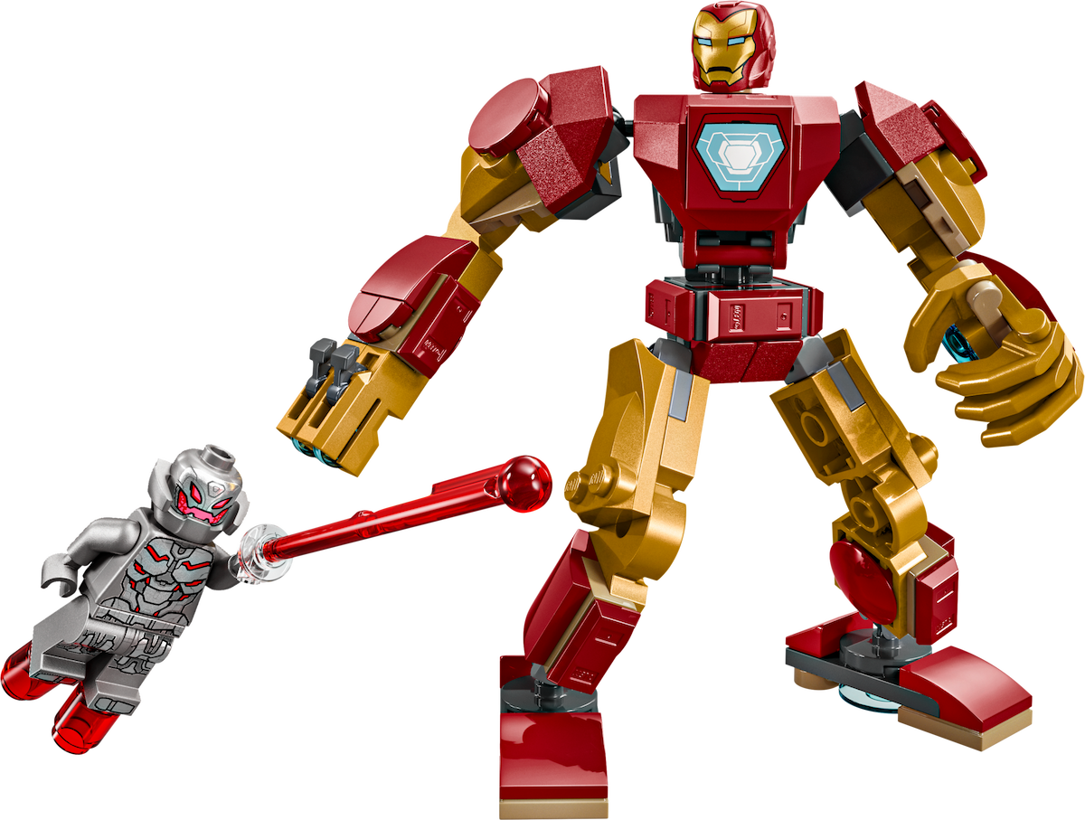 Iron Man Mech vs. Ultron LEGO set (#76307-1)
