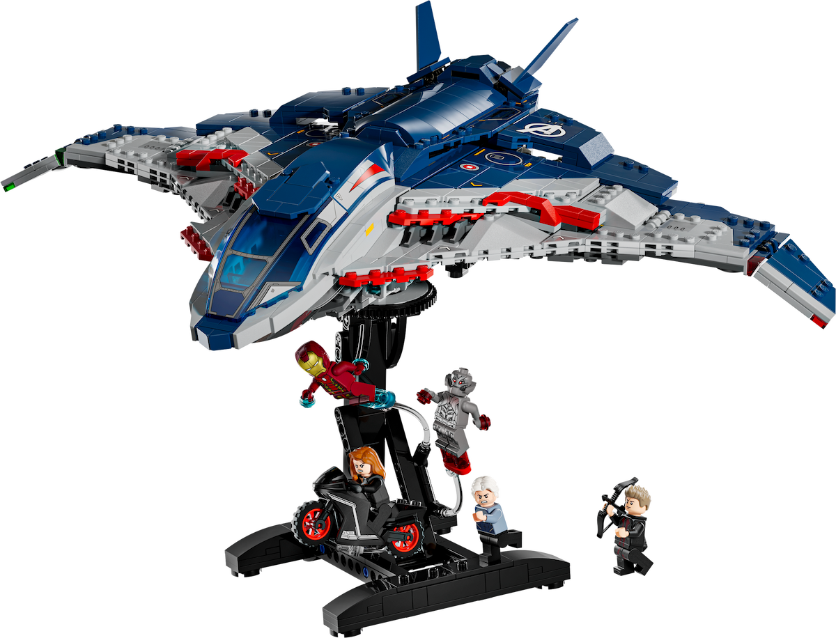 Avengers: Age of Ultron Quinjet LEGO set (#76325-1)