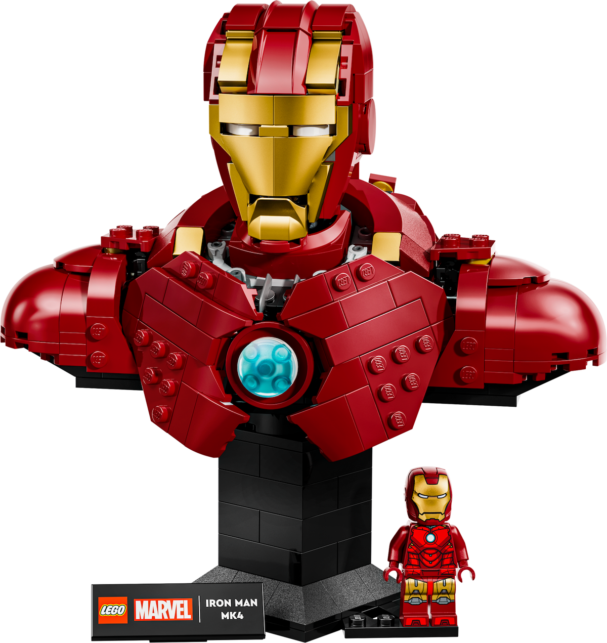 Iron Man MK4 Bust LEGO set (#76327-1)