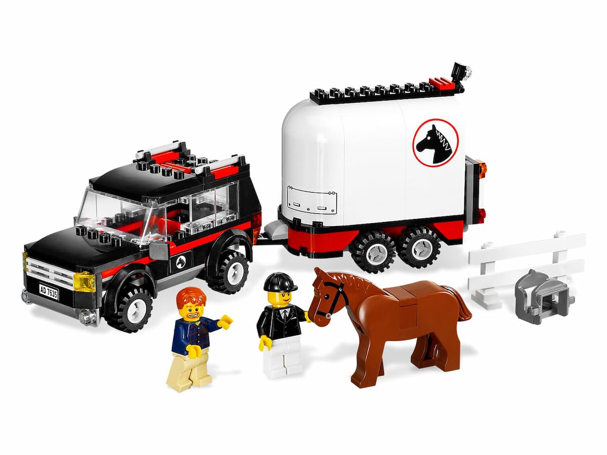 4WD with Horse Trailer LEGO set (#7635-1)