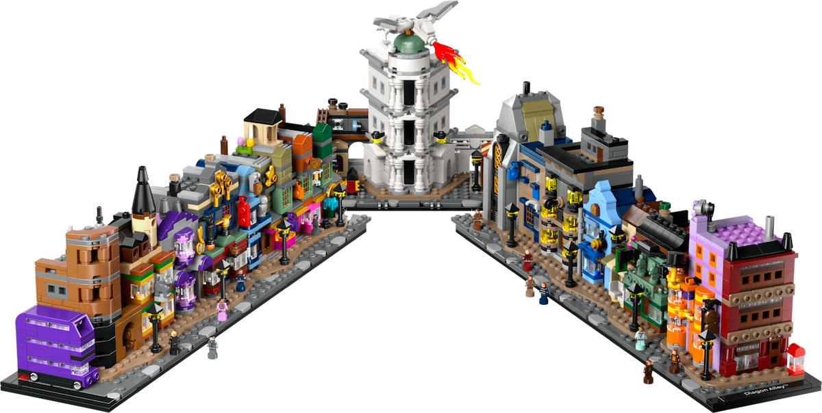 Diagon Alley Wizarding Shops LEGO set (#76444-1)
