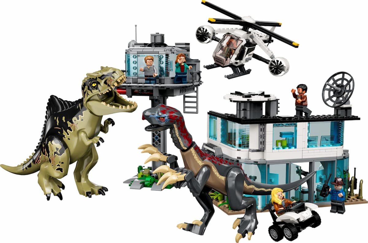 Giganotosaurus & Therizinosaurus Attack LEGO set (#76949-1)