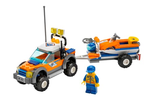 Coast Guard 4WD & Jet Scooter LEGO set (#7737-1)