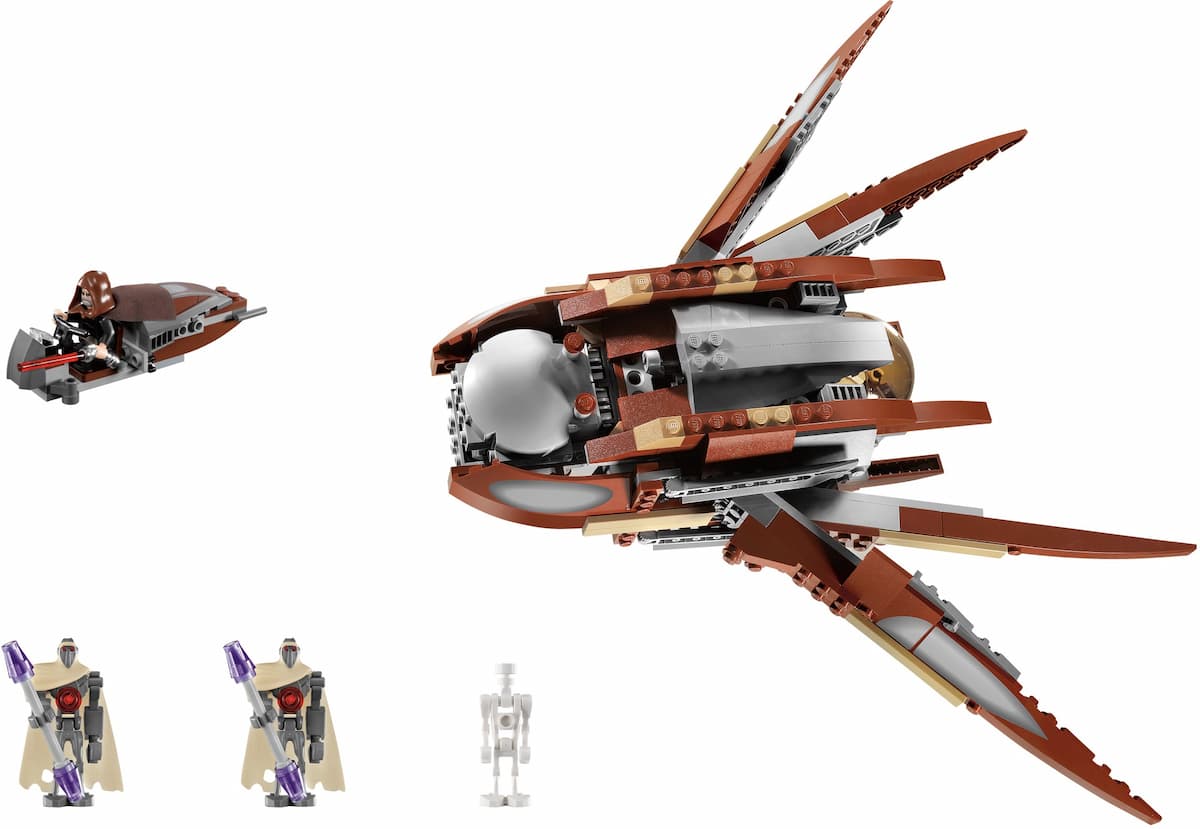 Count Dooku's Solar Sailer LEGO set (#7752-1, 2009)