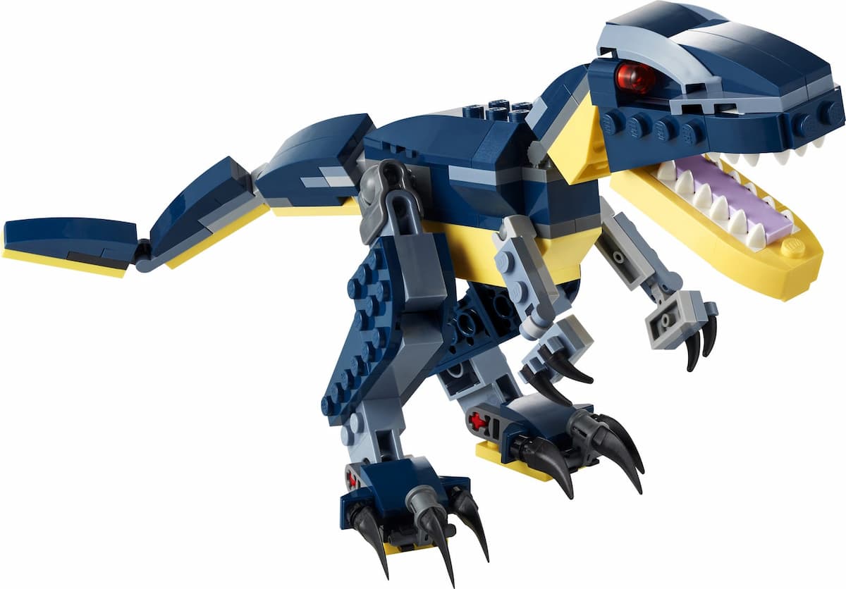 Mighty Dinosaurs - Blue Version LEGO Creator 3-in-1 set (#77941-1, 2021)