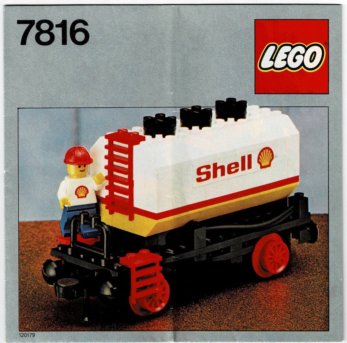 Shell Tanker Wagon LEGO set (#7816-1, 1980)