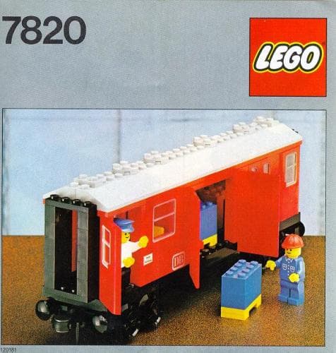 Mail Van LEGO set (#7820-1, 1980)