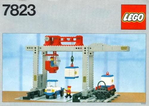 Container Crane Depot LEGO set (#7823-1, 1986)