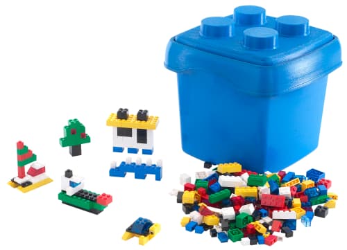 Small Blue Bucket LEGO set (#7830-1)