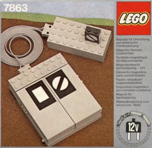 Remote Controlled Point Motor LEGO set (#7863-1, 1980)