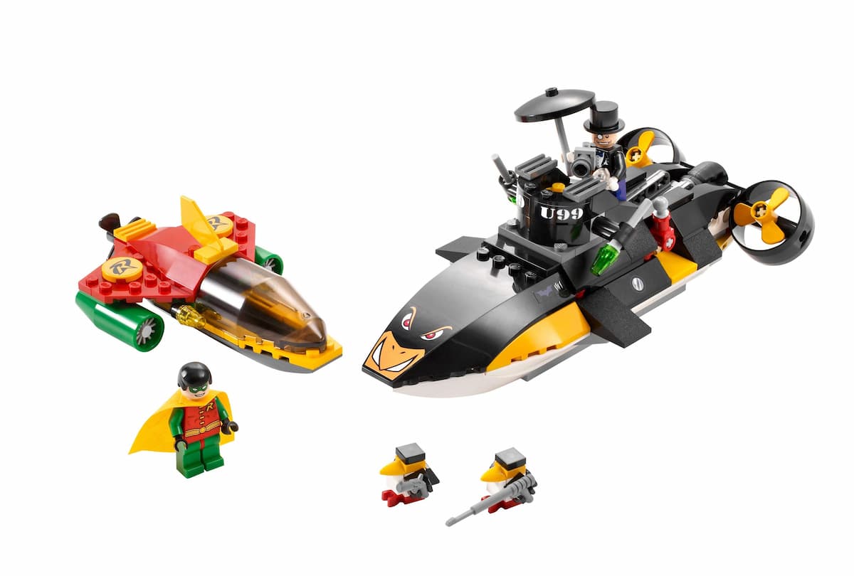 Robin's Scuba Jet: Attack of The Penguin LEGO set (#7885-1, 2008)
