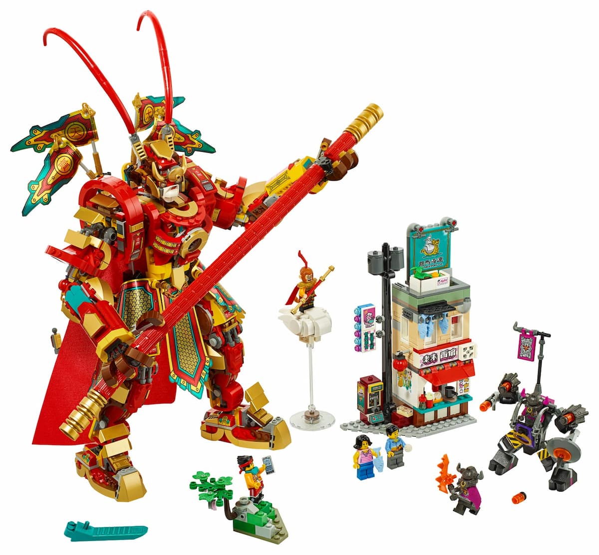 Monkey King Warrior Mech LEGO set (#80012-1)