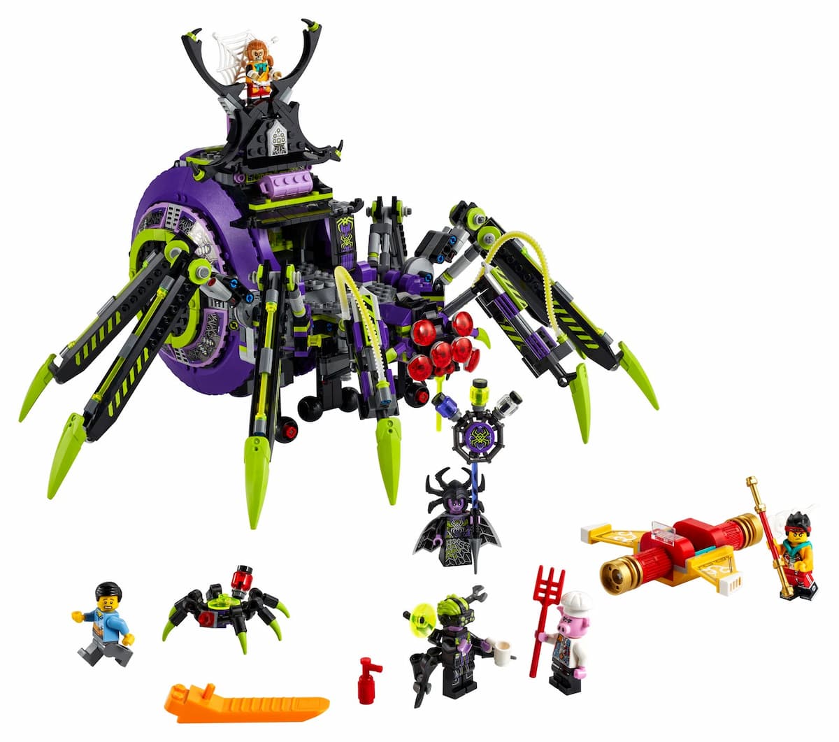 Spider Queen's Arachnoid Base LEGO set (#80022-1)