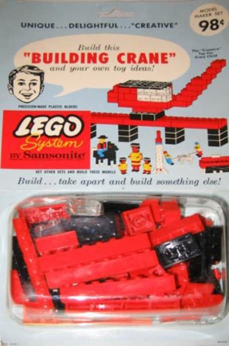 Building Crane LEGO set (#804-2, 1964)