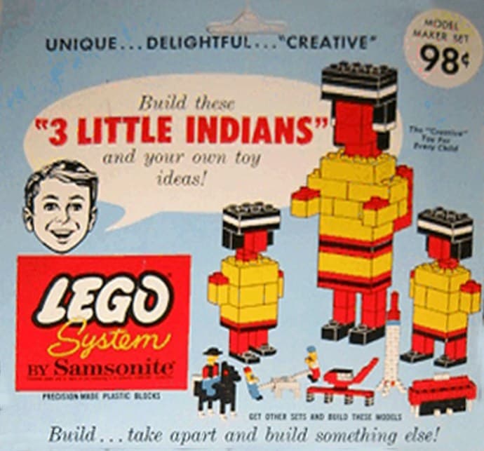 3 Little Indians LEGO set (#805-2, 1964)
