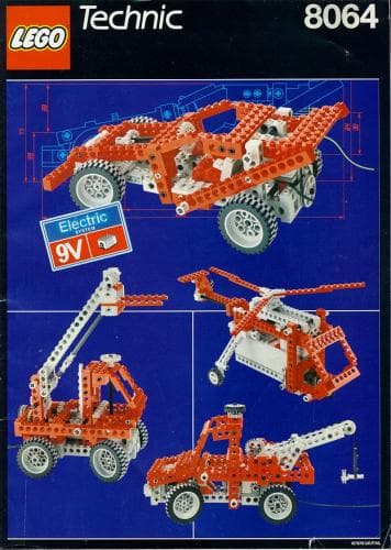 Motorized Universal Building Set LEGO set (#8064-1, 1990)