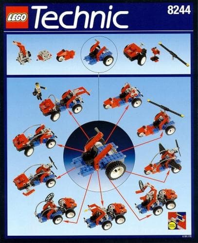 Convertables LEGO set (#8244-1, 1996)