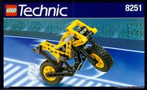Sonic Cycle LEGO Technic set (#8251-1, 1999)