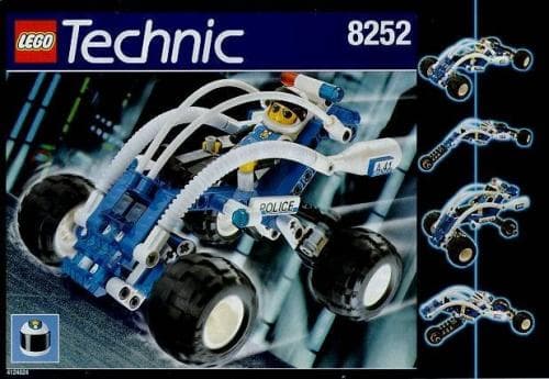 Beach Buster / Police Car LEGO Technic set (#8252-1, 1999)