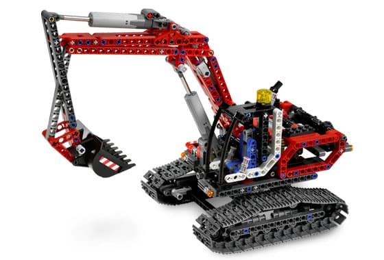Excavator LEGO set (#8294-1, 2008)