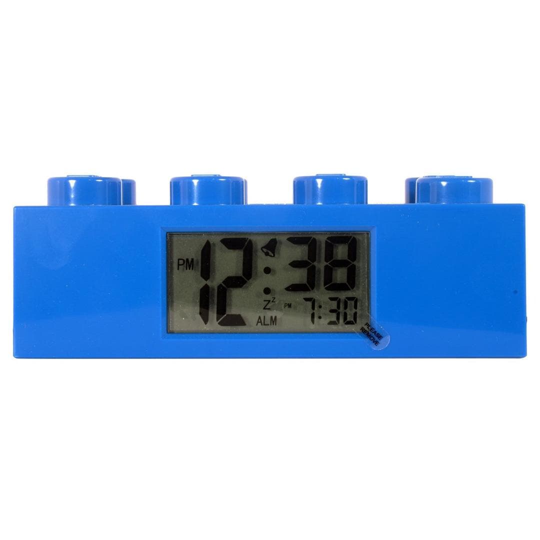 Brick Alarm Clock (Blue)