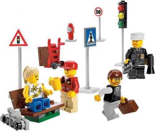 City Minifigure Collection LEGO set (#8401-1)