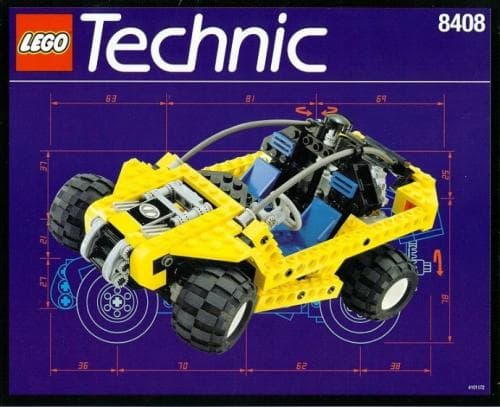 Desert Ranger LEGO set (#8408-1, 1996)