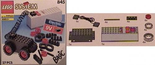 Battery Motor, 9V LEGO set (#845-1)