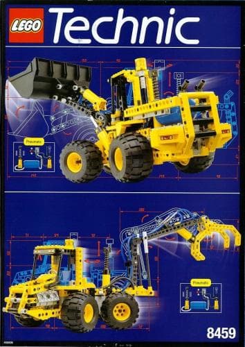 Pneumatic Front-End Loader LEGO set (#8459-1, 1997)