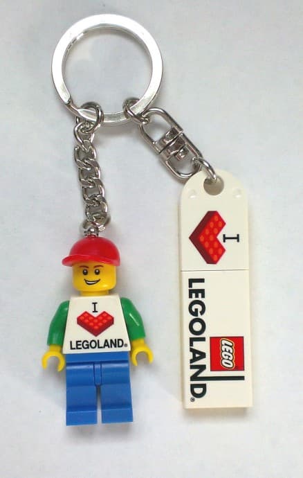 I [Heart] LEGOLAND Key Chain (Male)