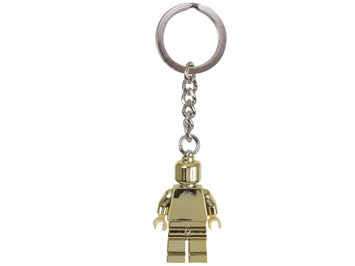 Gold Minifigure Key Chain