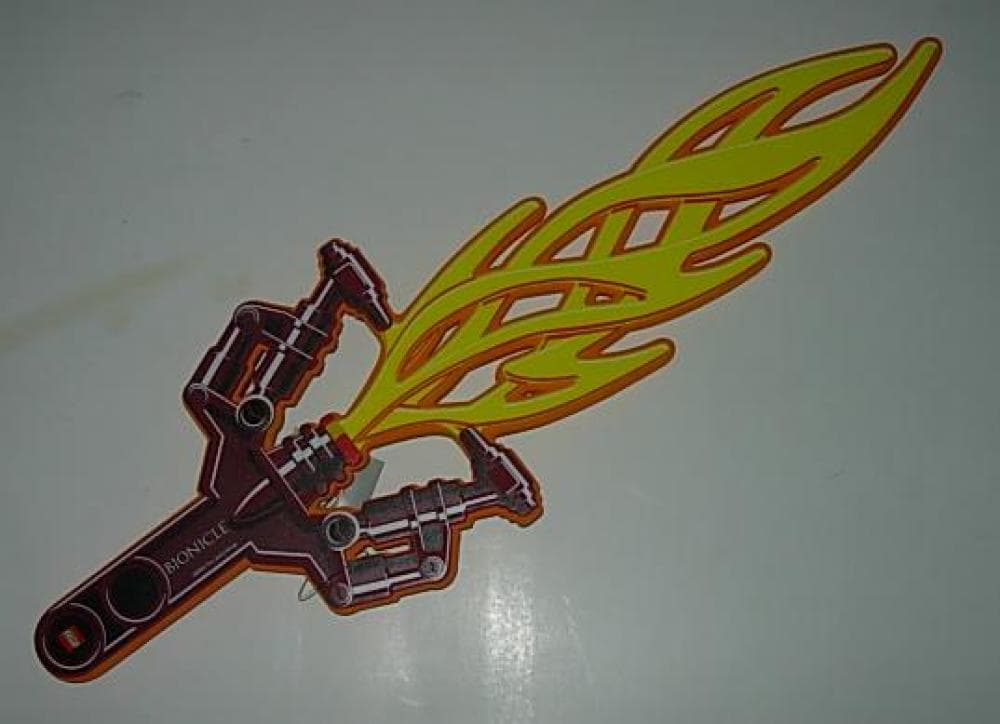 Sword, Toa Hordika Blazer Claw with Flame End