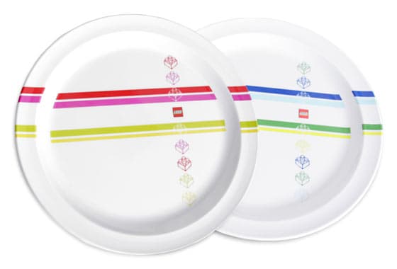 Classic Stripes Melamine Plates