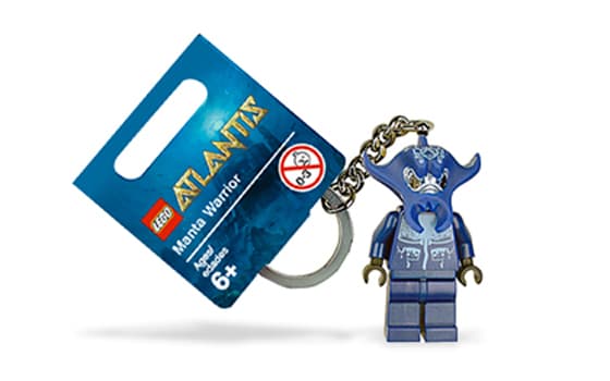 Manta Warrior Key Chain