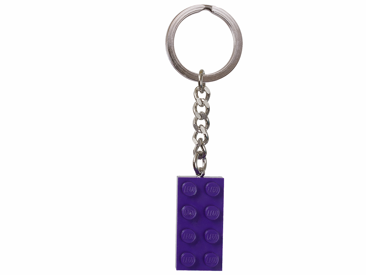 Purple Brick Key Chain