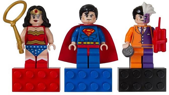 Super Heroes Magnet Set LEGO Magnets set (#853432-1, 2012)