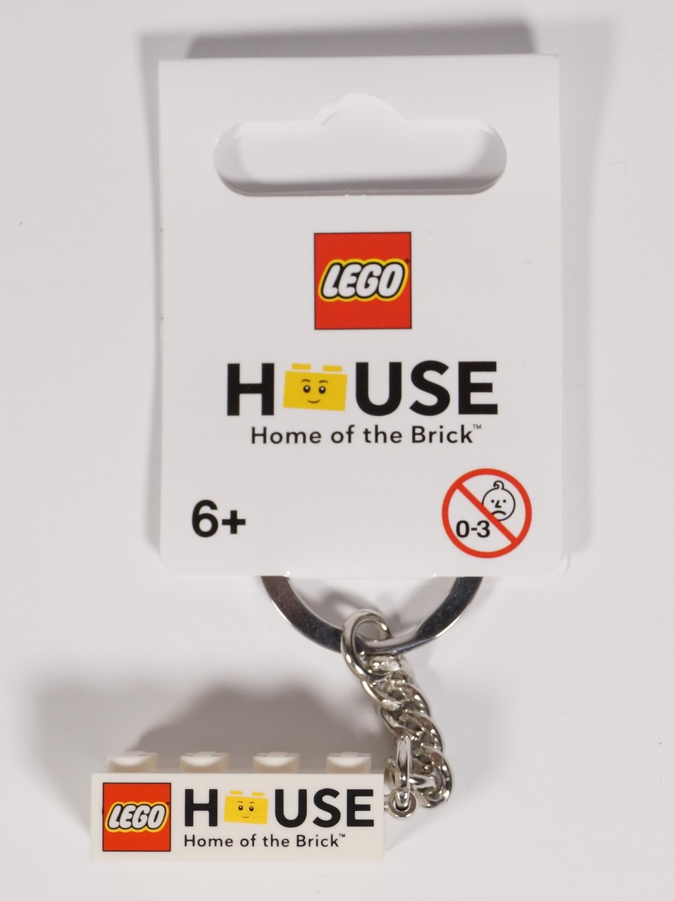 LEGO House Brick Key Chain