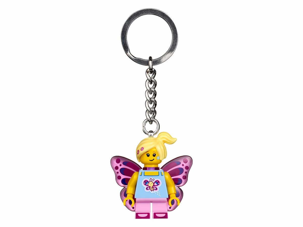 Butterfly Girl Key Chain